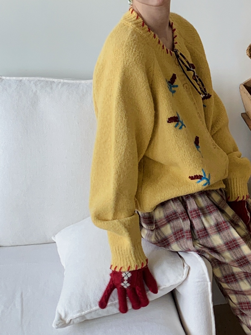 JKICHI韓國直郵㊣女士新品25秋冬推薦職業真品休閑時尚毛衣JKICHI毛衣