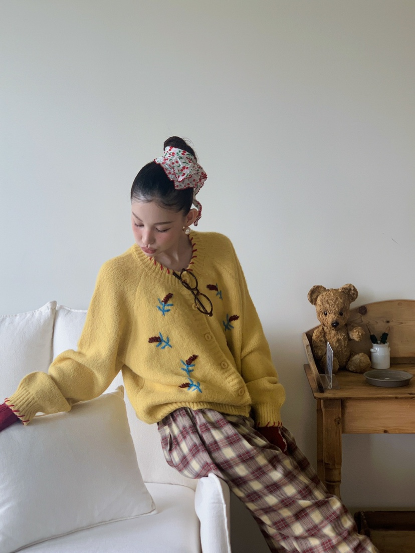 JKICHI韓國直郵㊣女士新品25秋冬推薦職業真品休閑時尚毛衣JKICHI毛衣