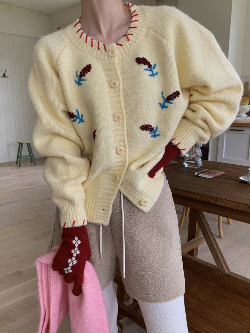 JKICHI韓國直郵㊣女士新品25秋冬推薦職業真品休閑時尚毛衣JKICHI毛衣圖色1