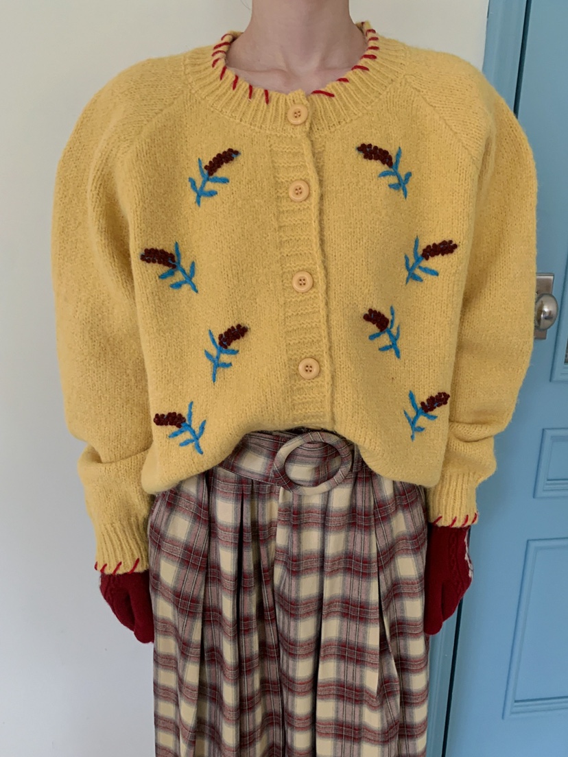 JKICHI韓國直郵㊣女士新品25秋冬推薦職業真品休閑時尚毛衣JKICHI毛衣圖色2