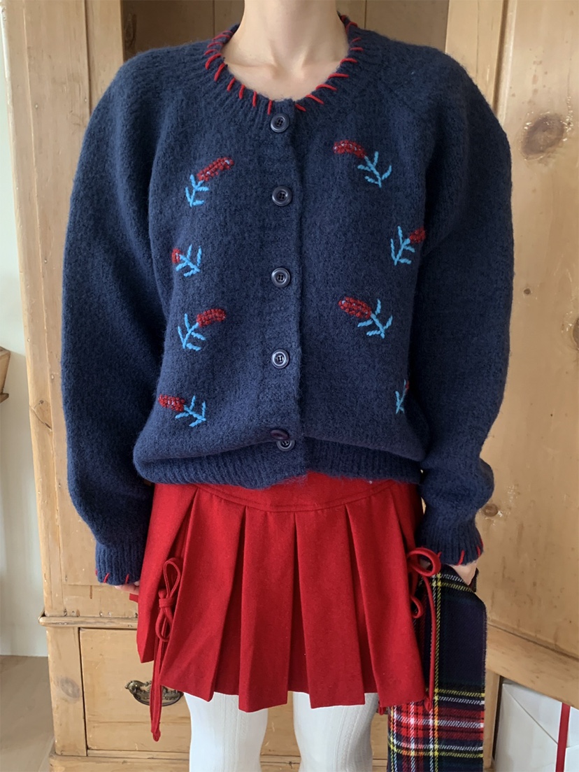 JKICHI韓國直郵㊣女士新品25秋冬推薦職業真品休閑時尚毛衣JKICHI毛衣圖色3