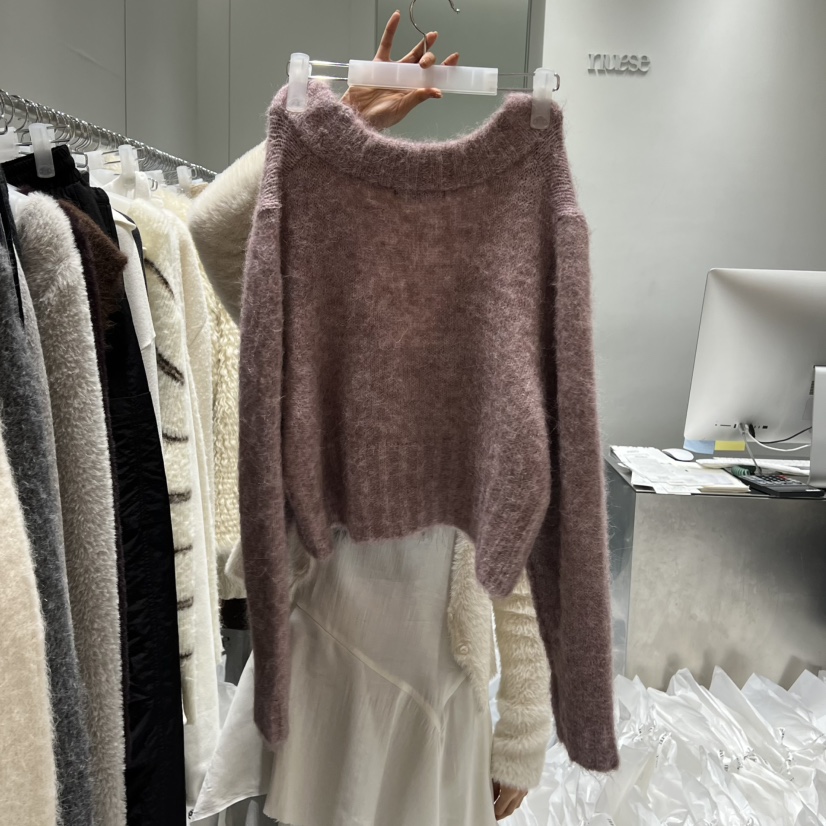 NUESE東大門㊣直郵女士新品推薦休閑職業熱賣25秋冬時尚毛衣NUESE毛衣