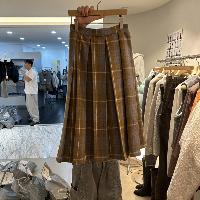 ROOM K-P東大門㊣代購女士新款推薦人氣熱賣職業25秋冬長裙ROOM K長裙圖色2