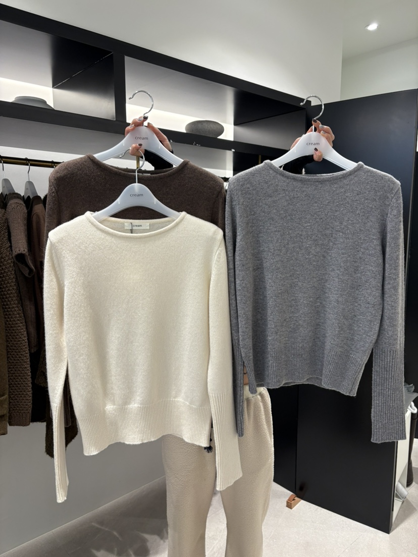 CREAM-P東大門㊣代購女士新款休閑真品職業時尚人氣25秋冬毛衣CREAM-P毛衣