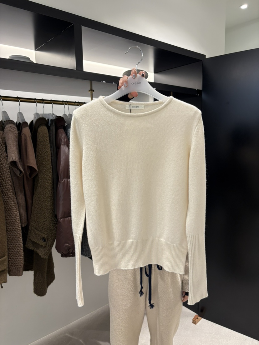 CREAM-P東大門㊣代購女士新款休閑真品職業時尚人氣25秋冬毛衣CREAM-P毛衣圖色1
