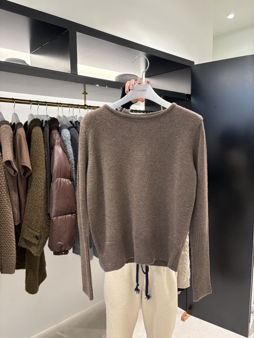 CREAM-P東大門㊣代購女士新款休閑真品職業時尚人氣25秋冬毛衣CREAM-P毛衣圖色2