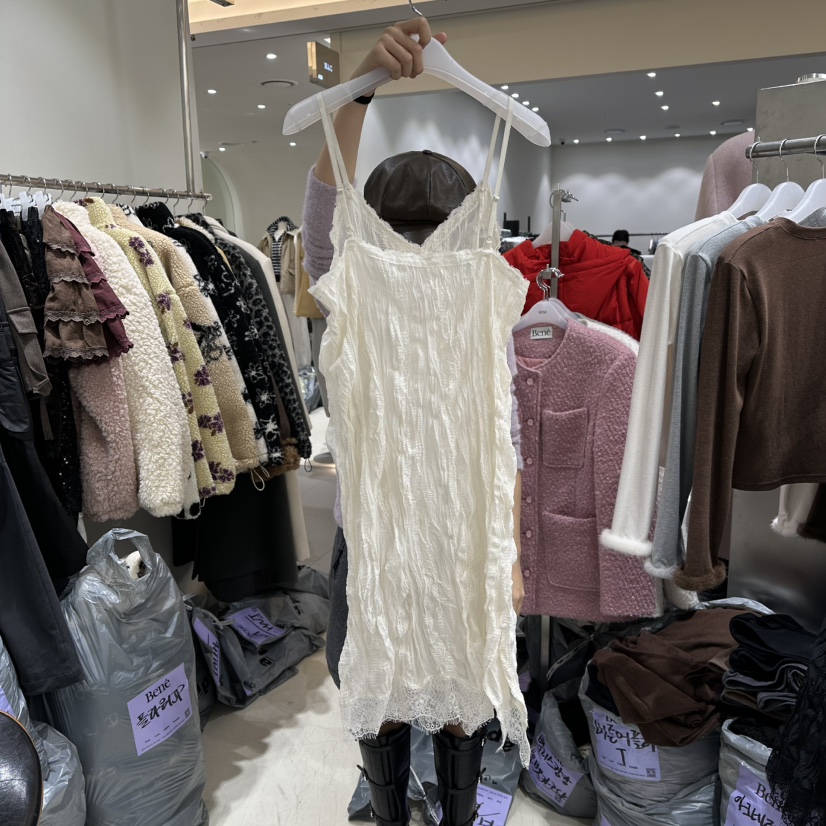 BENE東大門㊣實拍女士新品熱賣25秋冬真品時尚職業推薦連衣裙BENE連衣裙