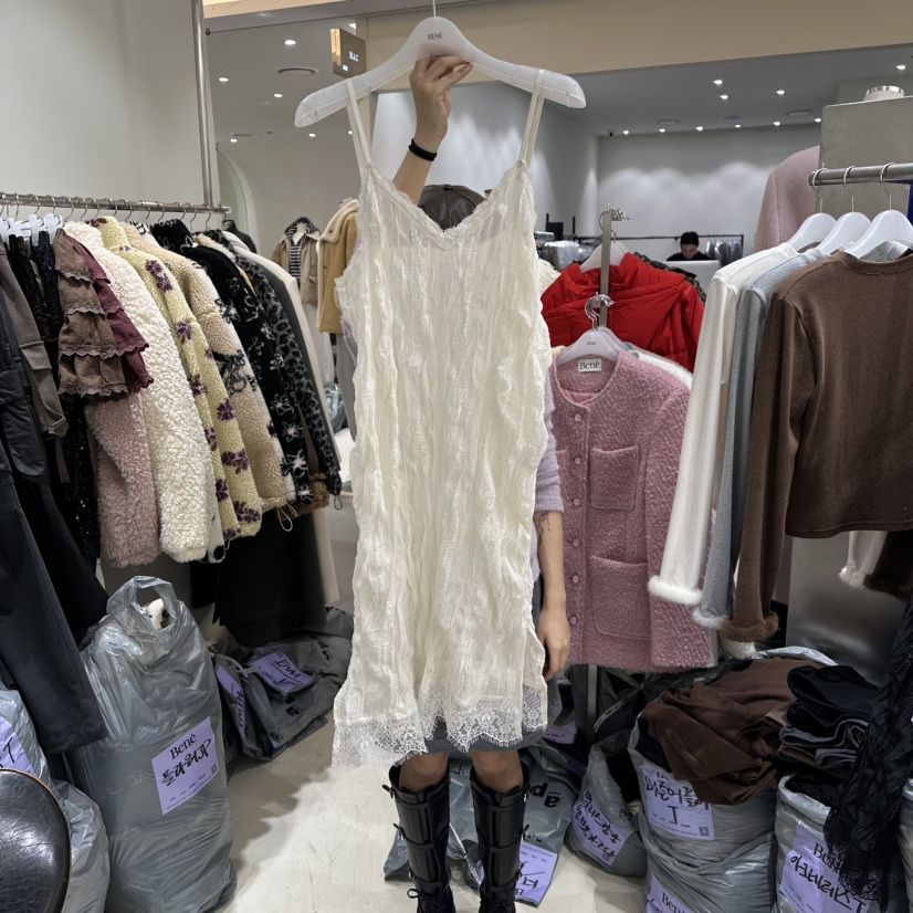 BENE東大門㊣實拍女士新品熱賣25秋冬真品時尚職業推薦連衣裙BENE連衣裙圖色1