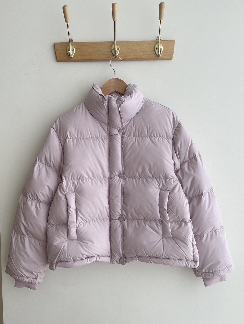 MINIQUEENS韓國直郵㊣女裝新品時尚推薦短款羽絨服填充鴨絨MINIQUEENS短款羽絨服圖色2