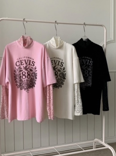 CLODE韓國直郵㊣女士新款休閑職業推薦25秋冬長袖T恤天鵝絨CLODE長袖T恤