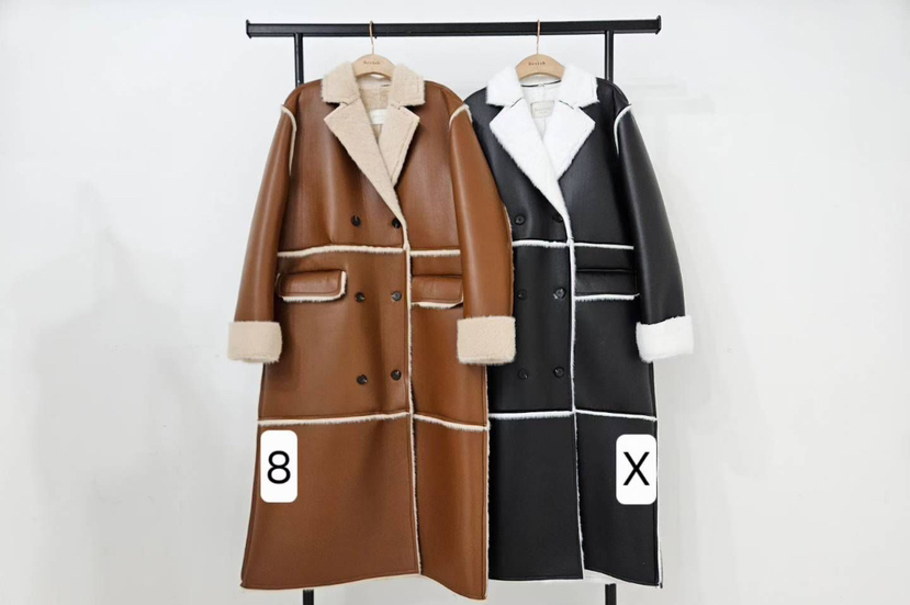 HERISH東大門㊣直郵女裝新款25秋冬時尚真品推薦中長款大衣Herish中長款大衣