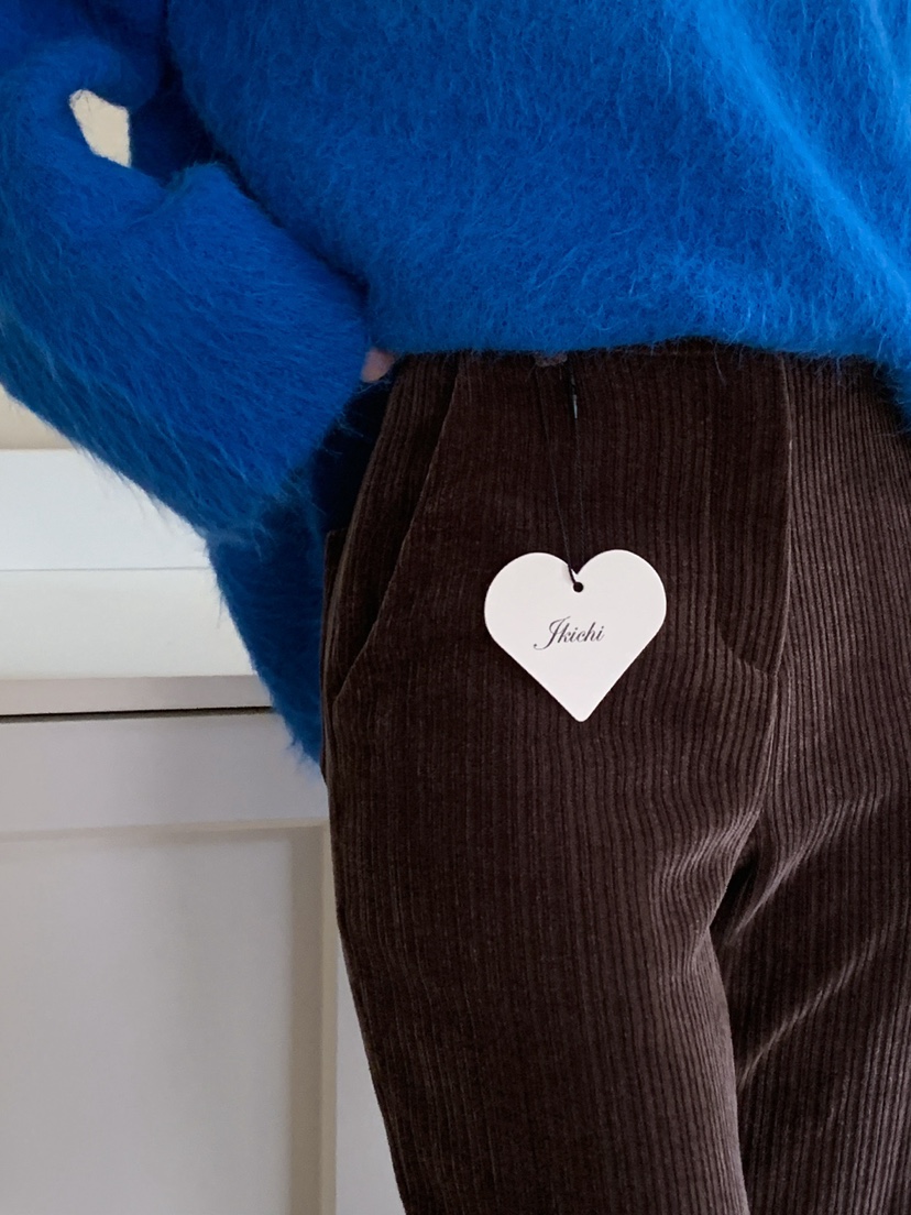 JKICHI韓國直郵㊣女裝新款推薦人氣25秋冬真品時尚休閑褲絲絨JKICHI休閑褲