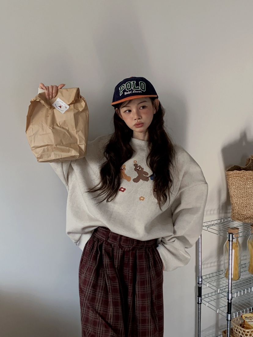 JKICHI東大門㊣直郵女士新品熱賣時尚人氣推薦休閑衛衣加絨JKICHI衛衣