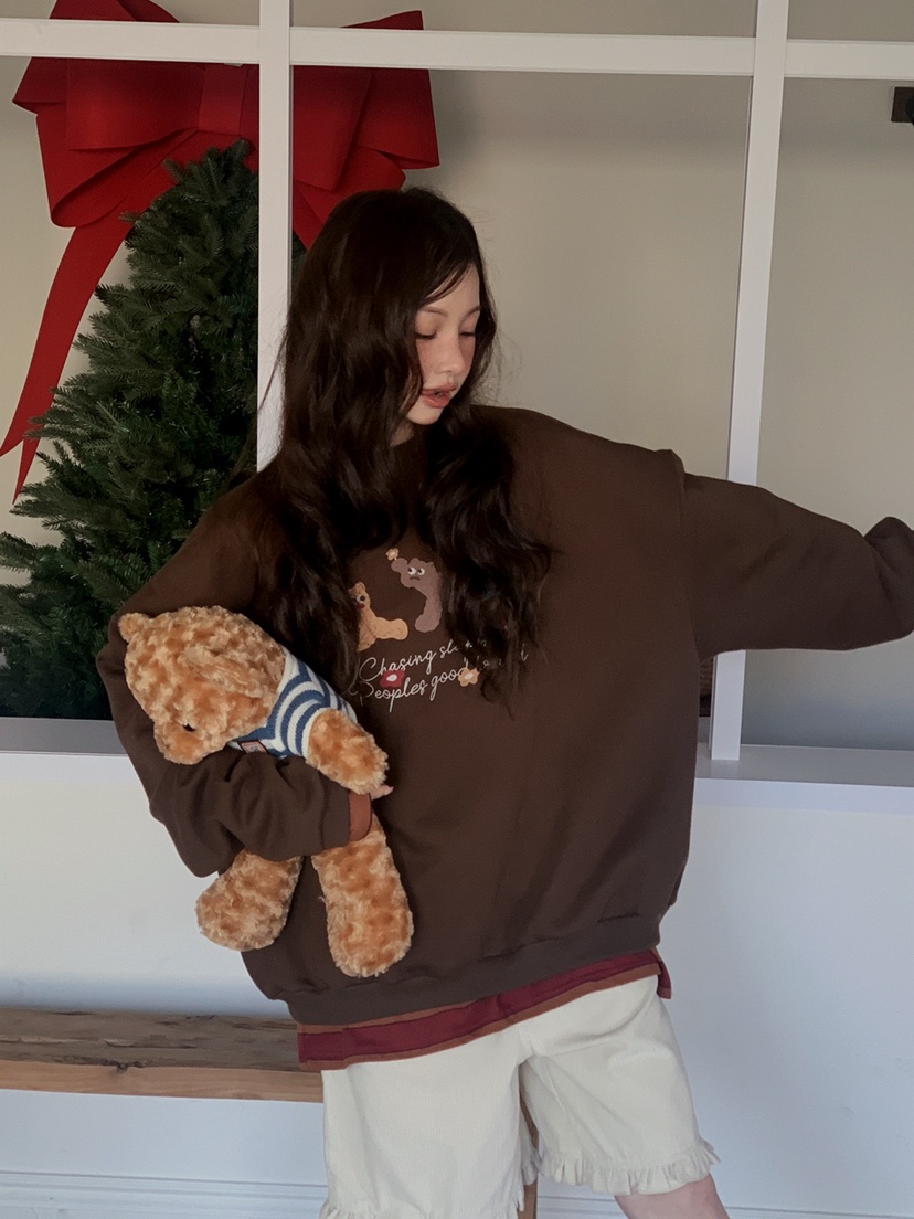 JKICHI東大門㊣直郵女士新品熱賣時尚人氣推薦休閑衛衣加絨JKICHI衛衣