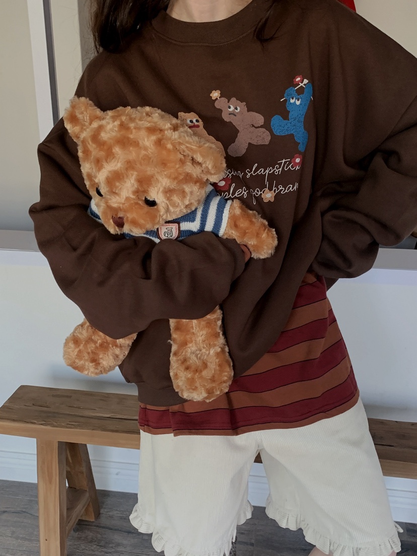 JKICHI東大門㊣直郵女士新品熱賣時尚人氣推薦休閑衛衣加絨JKICHI衛衣