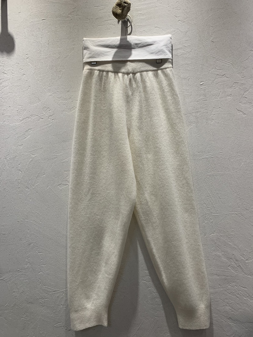 AT NOTE韓國直郵㊣女裝新款25秋冬職業時尚休閑褲針織褲羊毛AT NOTE休閑褲