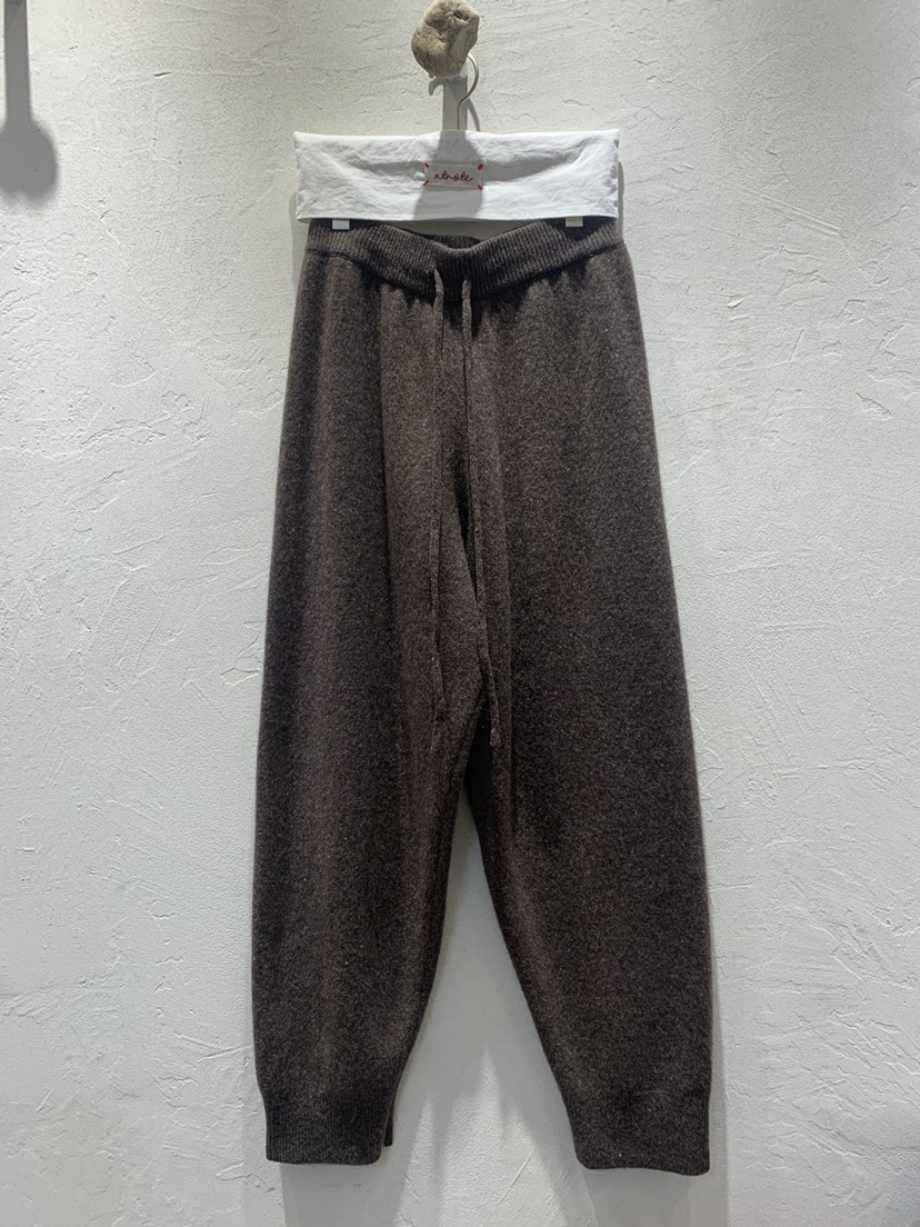 AT NOTE韓國直郵㊣女裝新款25秋冬職業時尚休閑褲針織褲羊毛AT NOTE休閑褲圖色2