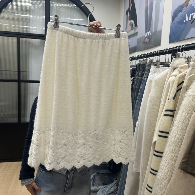 ARR東大門㊣代購女裝新品真品人氣休閑熱賣25秋冬半身裙中短裙ARR半身裙/中短裙