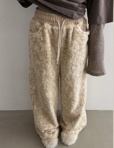 CLODE韓國直郵㊣女士新款時尚職業25秋冬休閑推薦休閑褲泰迪熊CLODE休閑褲圖色1