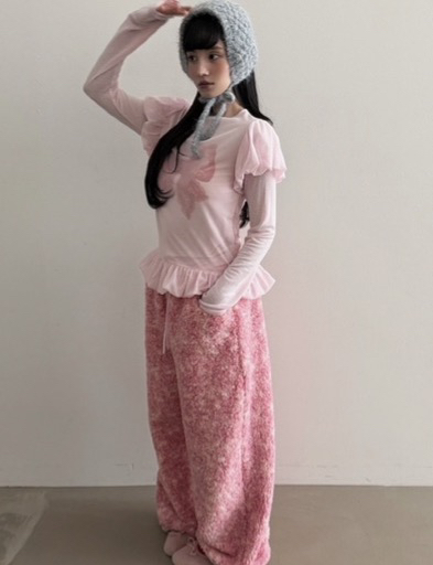 CLODE韓國直郵㊣女士新款時尚職業25秋冬休閑推薦休閑褲泰迪熊CLODE休閑褲圖色2