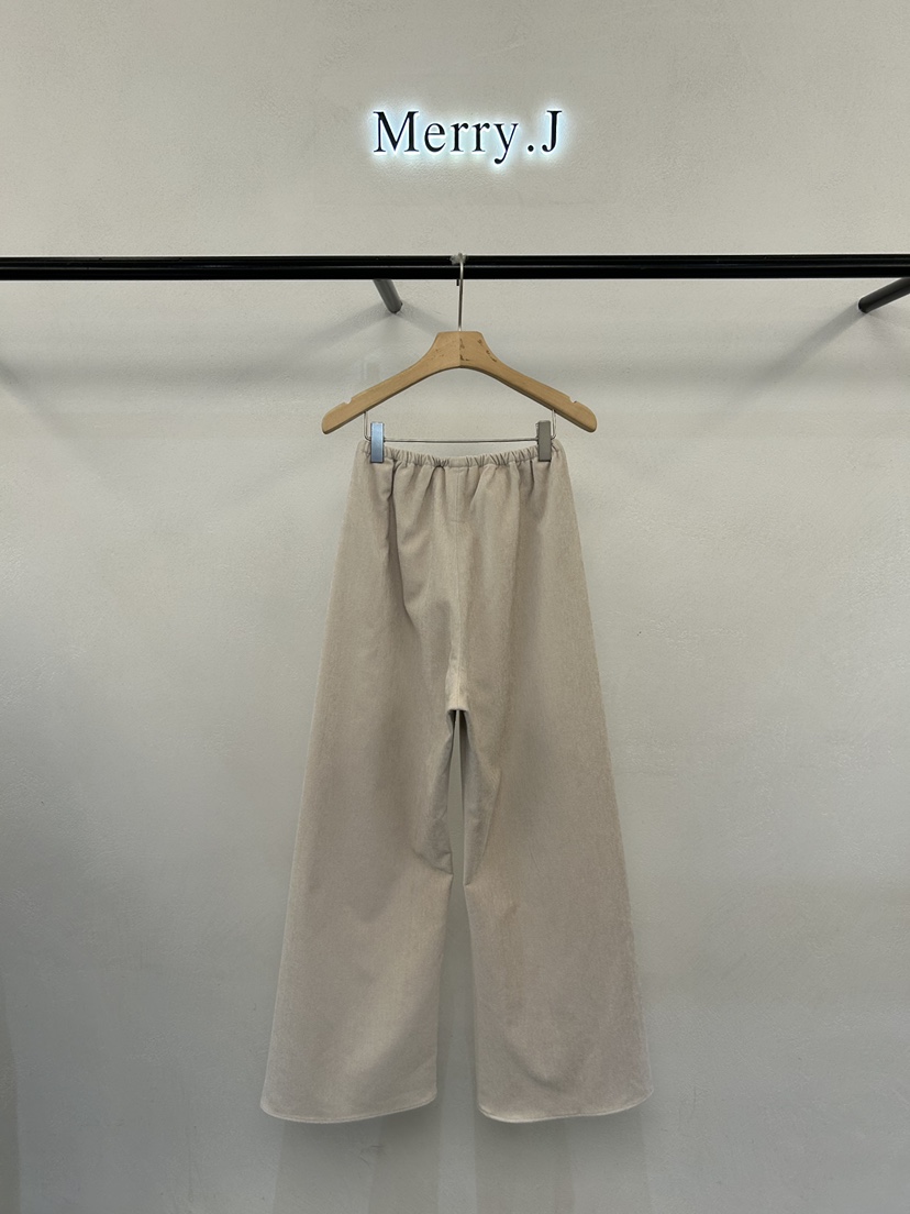 MERRY-J東大門㊣代購女裝新品推薦休閑職業時尚休閑褲纖維MERRY-J休閑褲