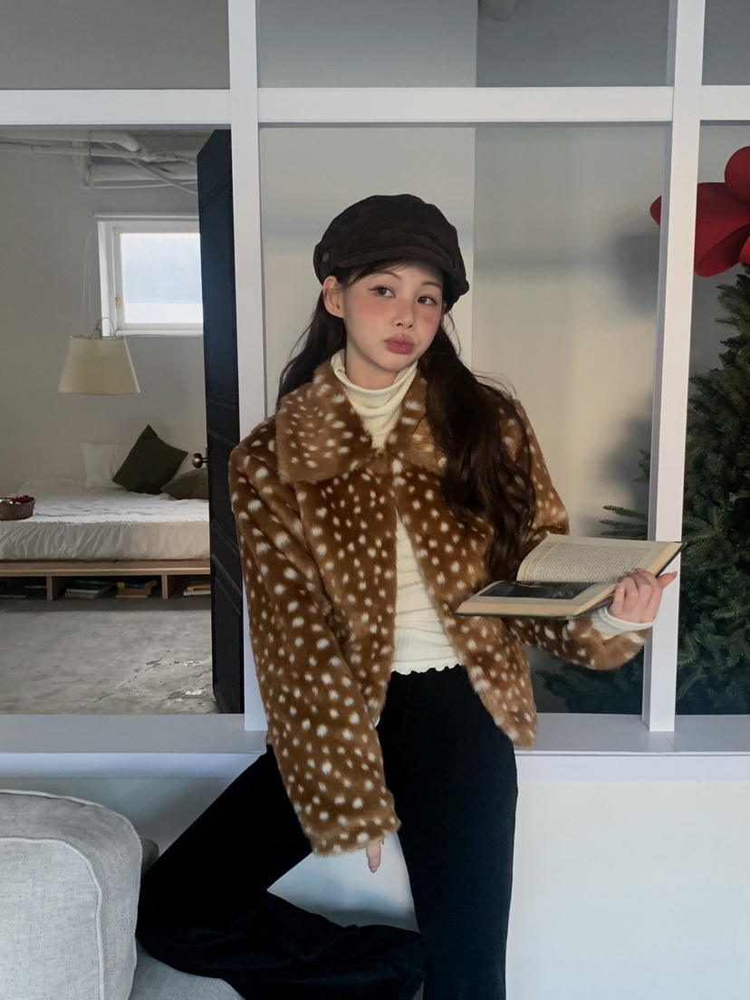 JKICHI東大門㊣實拍女裝新款職業25秋冬人氣推薦熱賣短款大衣JKICHI短款大衣