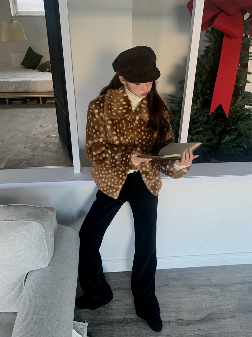 JKICHI東大門㊣實拍女裝新款職業25秋冬人氣推薦熱賣短款大衣JKICHI短款大衣