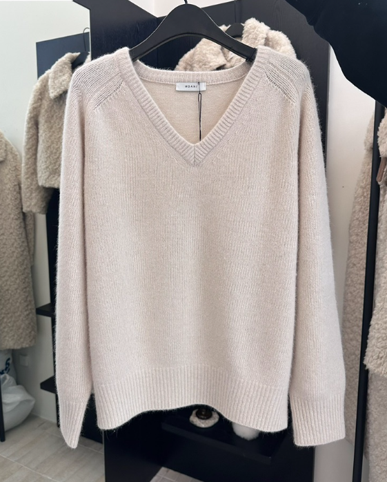 MOANI東大門㊣實拍女士新款休閑真品25秋冬人氣職業毛衣浣熊MOANI毛衣圖色3