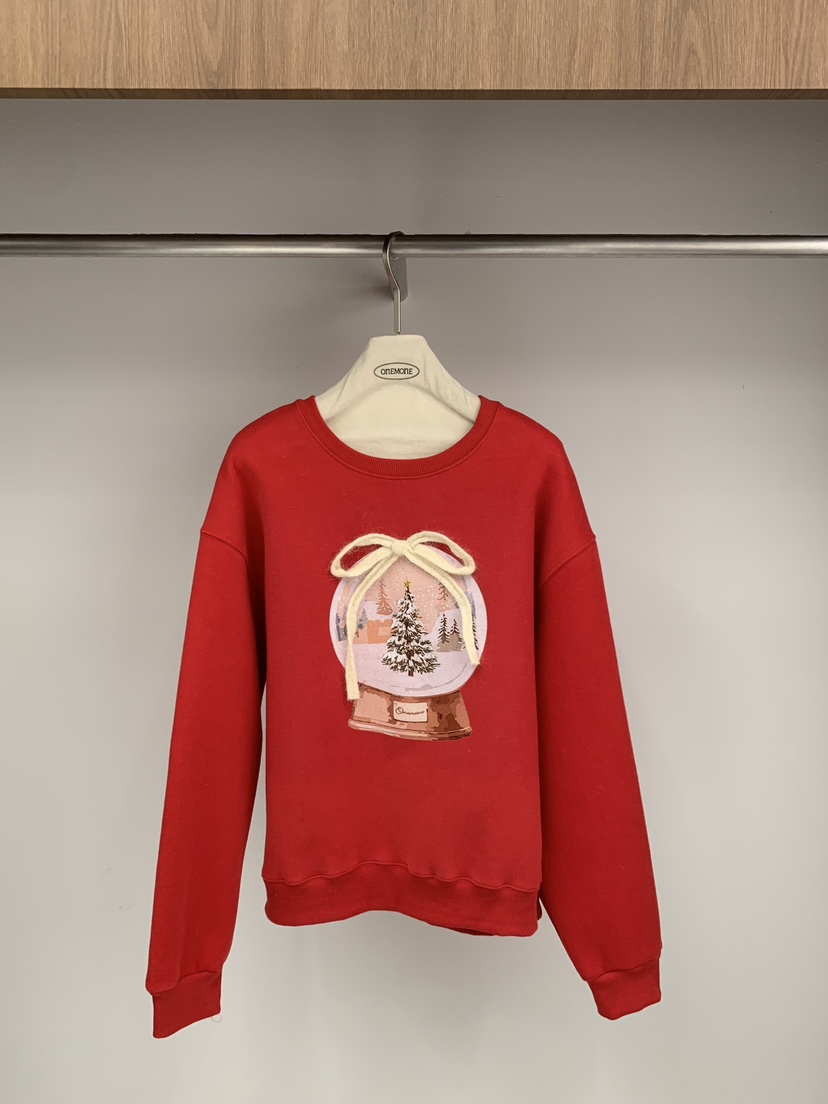 ONE MONE東大門㊣直郵女士新品人氣真品時尚職業熱賣衛衣加絨ONE MONE衛衣圖色2