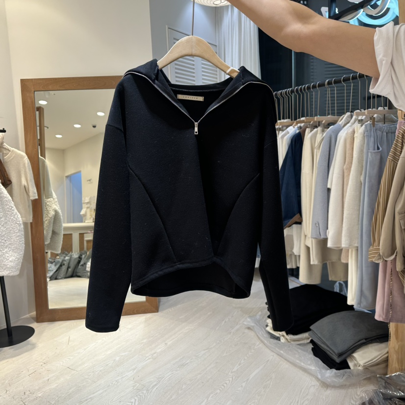 COPINER韓國代購㊣女士新款真品推薦休閑職業熱賣人氣衛衣拉鏈COPINER衛衣圖色3