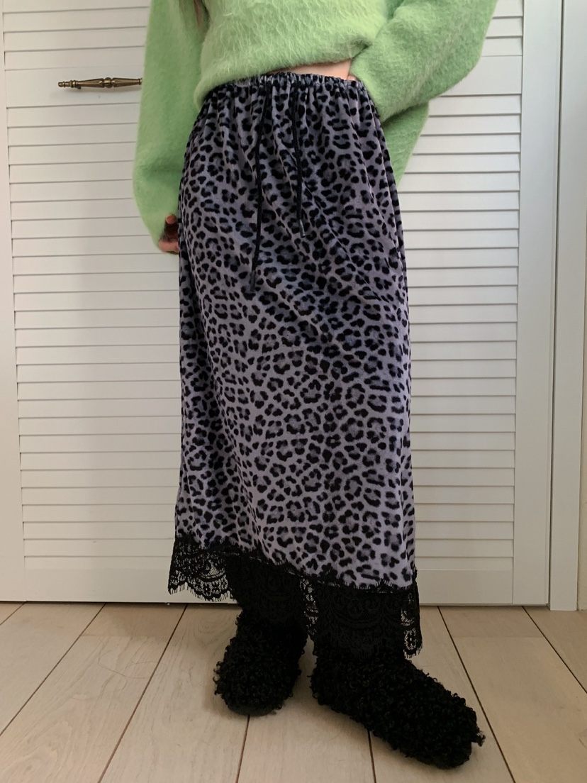 JKICHI東大門㊣直郵女士新款人氣推薦25秋冬休閑長裙天鵝絨JKICHI長裙圖色1