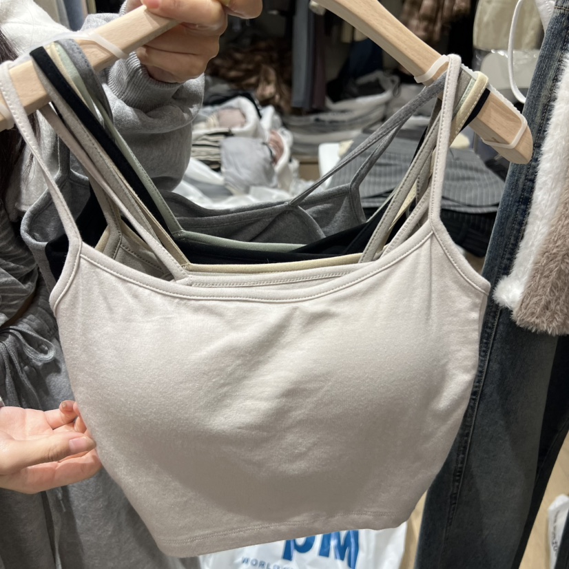 MEMOIRE東大門㊣代購女士新款職業真品25秋冬人氣推薦吊帶背心MEMOIRE吊帶/背心圖色7