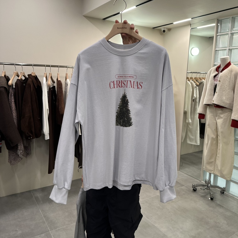 URBANSTORY/REMAKING東大門㊣實拍女士新款真品熱賣長袖T恤Remaking/URBANSTORY長袖T恤圖色1