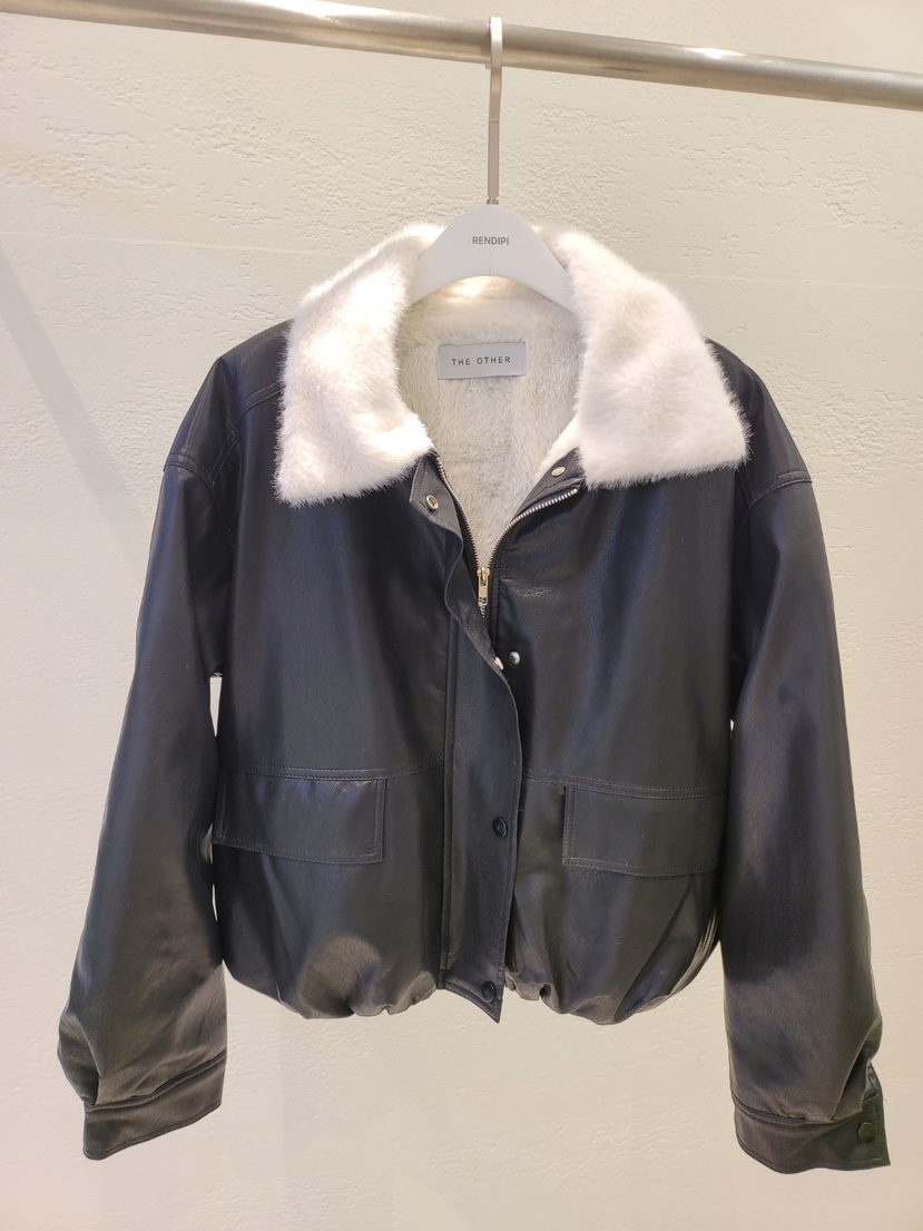 THE OTHER東大門㊣實拍女裝新款職業熱賣休閑人氣25秋冬夾克THE OTHER夾克圖色2