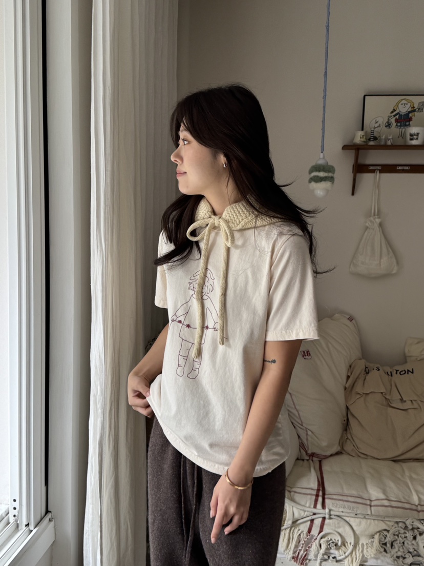 AT NOTE韓國直郵㊣女士新品25秋冬休閑職業推薦熱賣時尚T恤AT NOTET恤