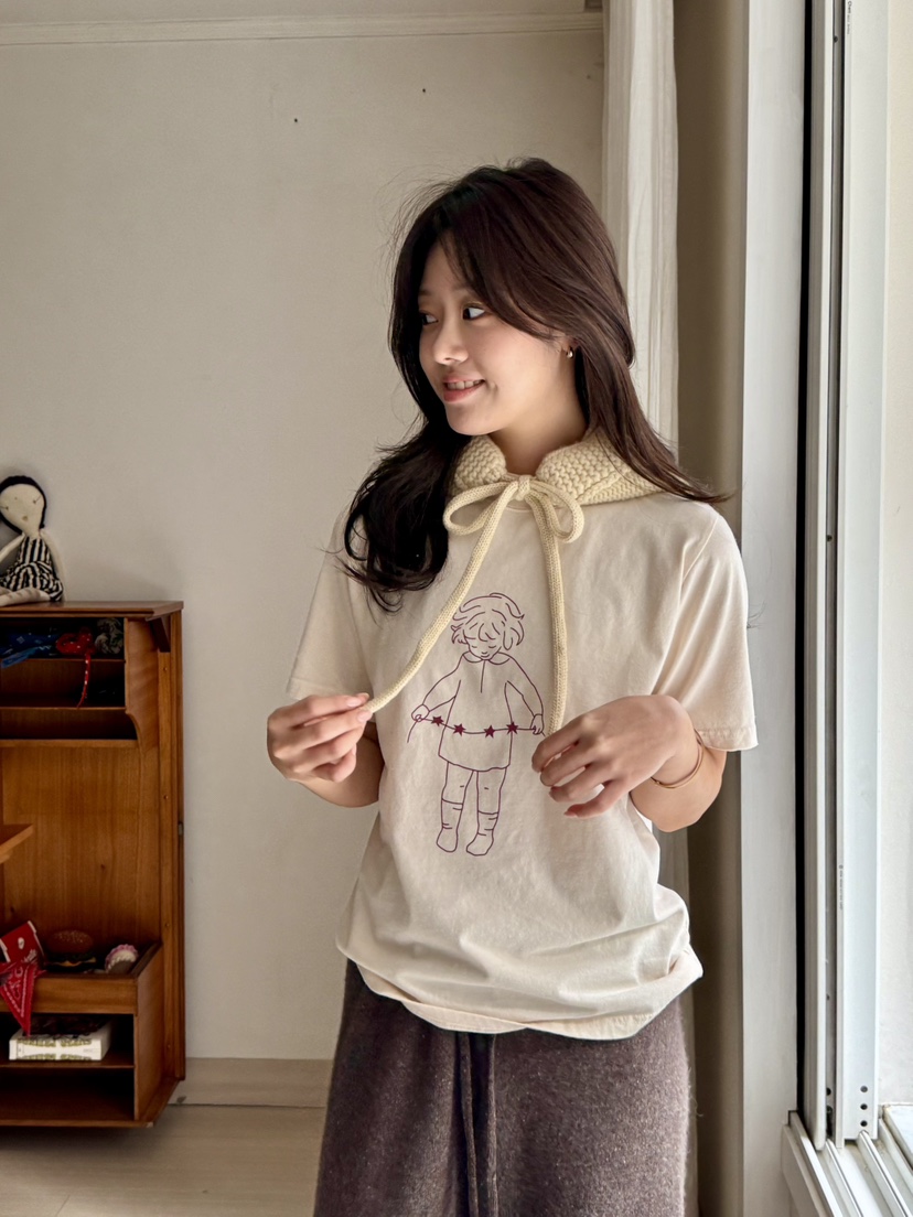 AT NOTE韓國直郵㊣女士新品25秋冬休閑職業推薦熱賣時尚T恤AT NOTET恤