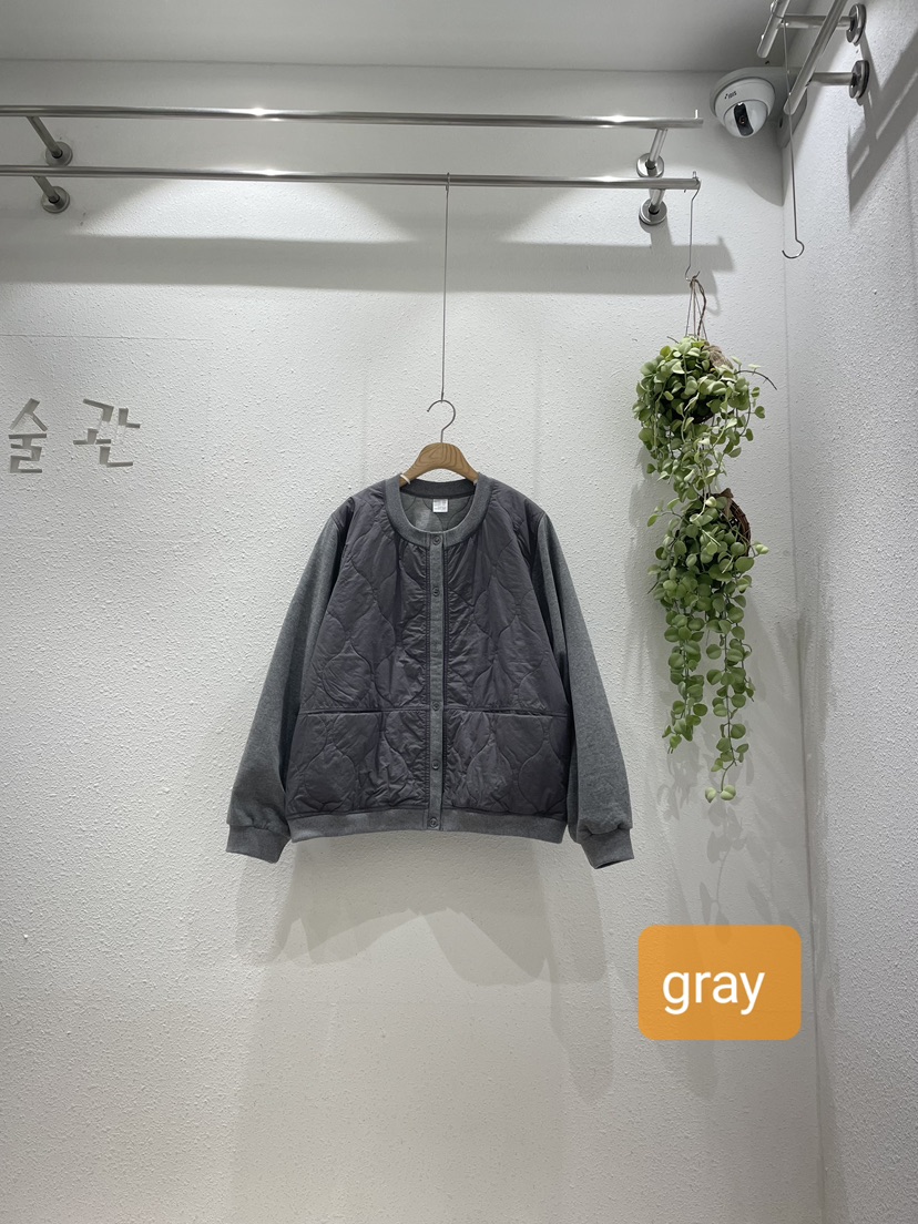 GALLERY-A韓國直郵㊣女士新品推薦25秋冬熱賣夾克開衫絎縫GALLERY夾克圖色2