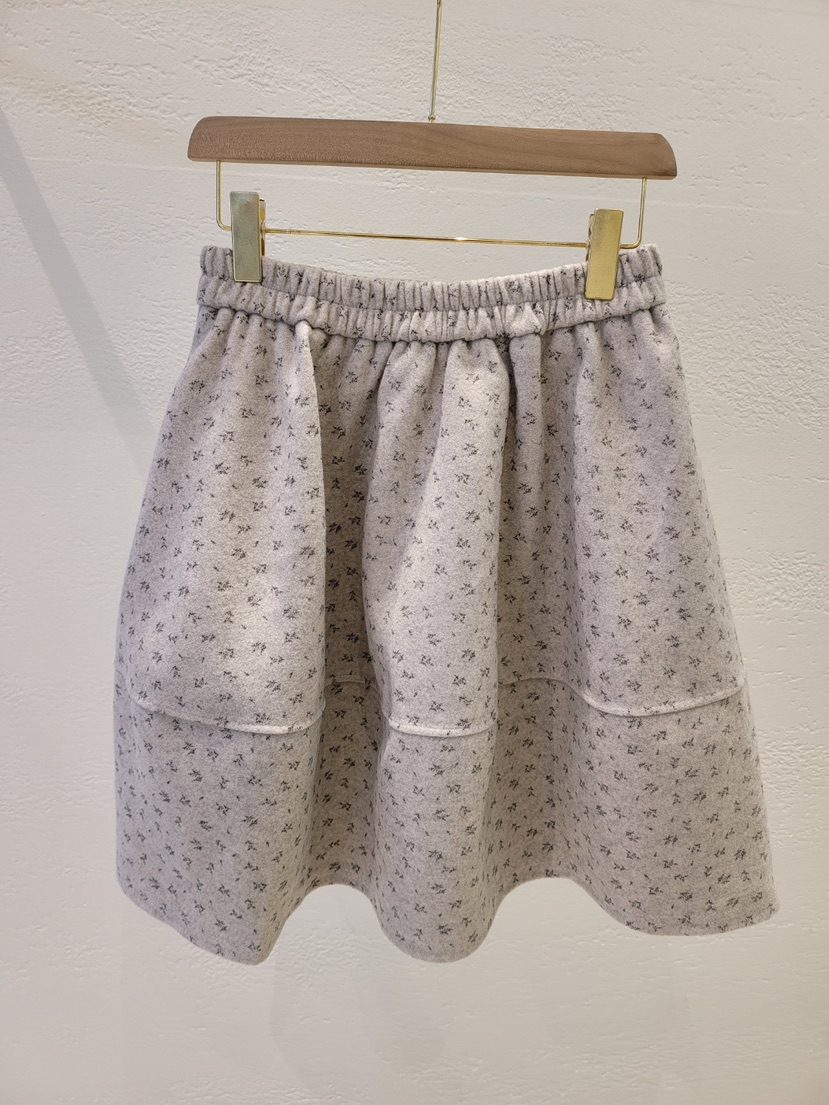 THE OTHER東大門㊣直郵女士新款25秋冬真品半身裙中短裙羊毛THE OTHER半身裙/中短裙圖色1