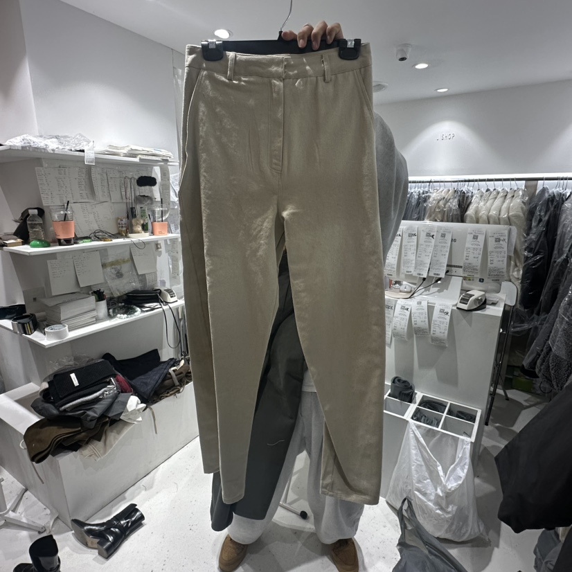 J SHOP韓國代購㊣女士新品真品熱賣職業推薦休閑褲加絨棉質J_SHOP休閑褲圖色1