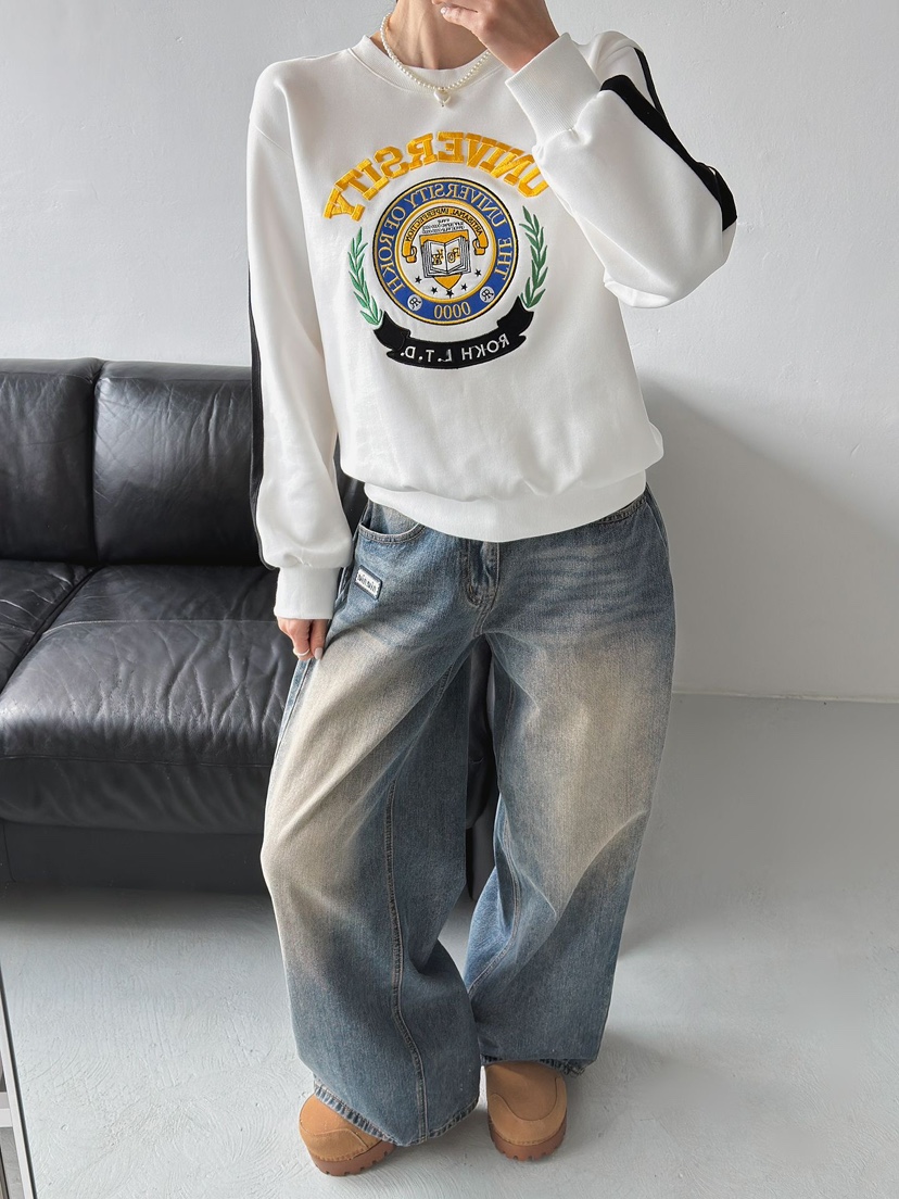 IAAN東大門㊣代購女裝新款職業時尚推薦真品25秋冬熱賣衛衣iaAn衛衣