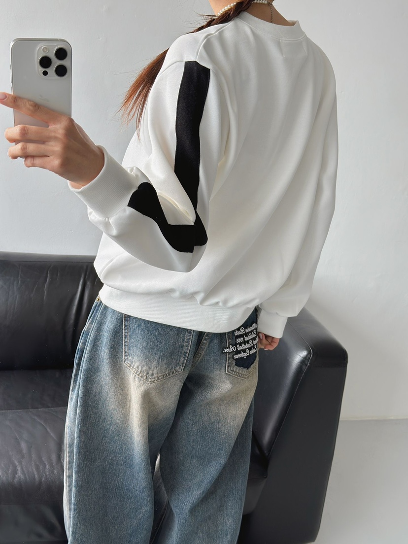 IAAN東大門㊣代購女裝新款職業時尚推薦真品25秋冬熱賣衛衣iaAn衛衣