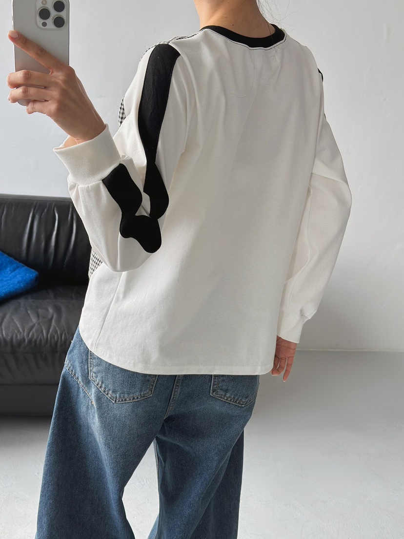 IAAN韓國直郵㊣女士新品職業真品時尚熱賣休閑推薦衛衣雙口袋iaAn衛衣