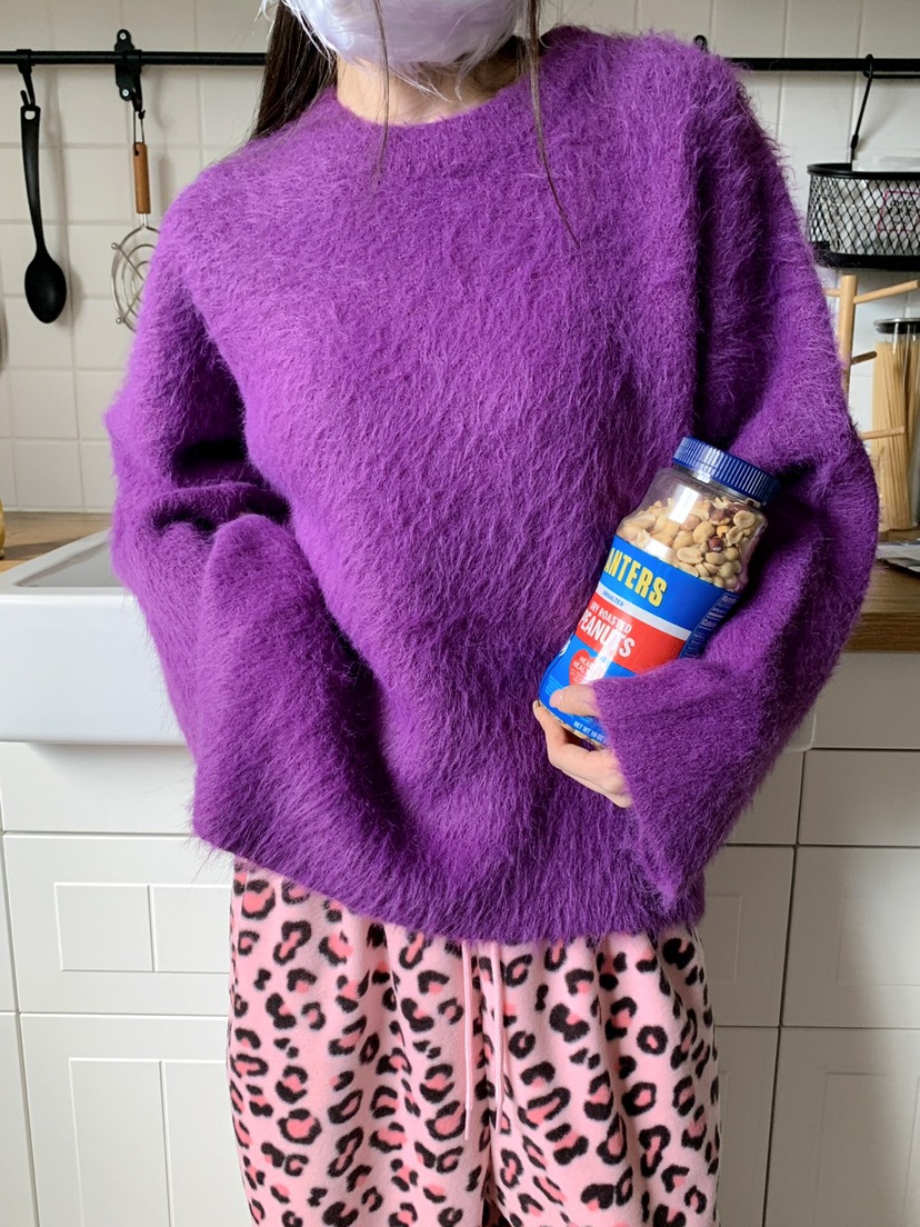 JKICHI韓國代購㊣女裝新款休閑25秋冬人氣熱賣真品毛衣安哥拉JKICHI毛衣