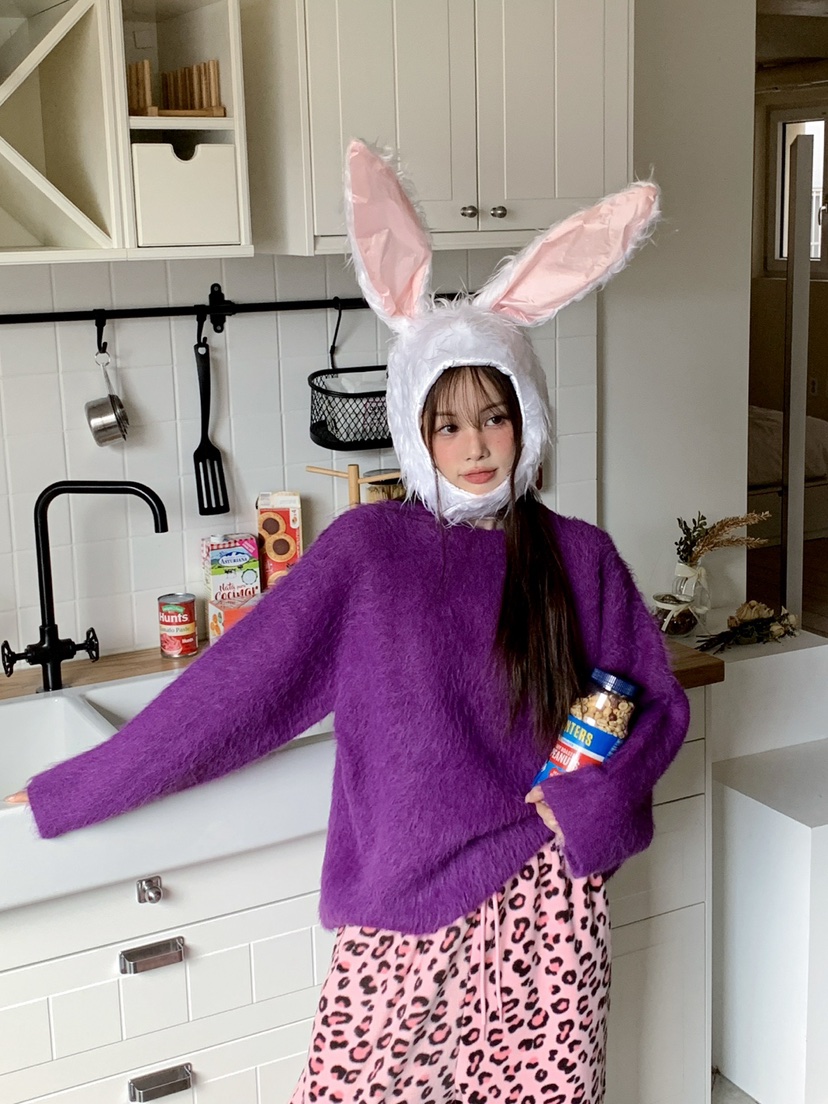 JKICHI韓國代購㊣女裝新款休閑25秋冬人氣熱賣真品毛衣安哥拉JKICHI毛衣