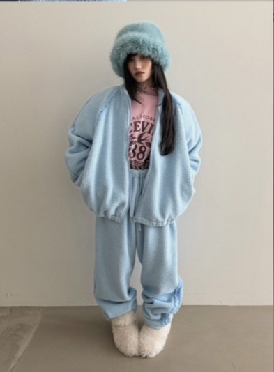 CLODE東大門㊣實拍女裝新品職業時尚休閑真品推薦人氣夾克羊毛CLODE夾克圖色2