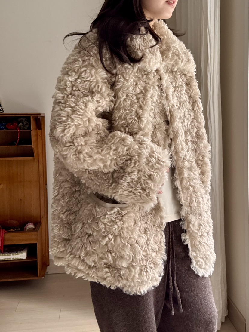 AT NOTE東大門㊣代購女士新品推薦人氣短款大衣兩面穿雙面AT NOTE短款大衣