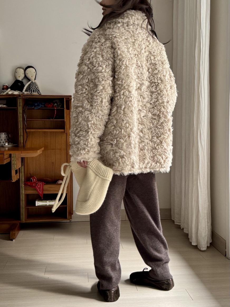 AT NOTE東大門㊣代購女士新品推薦人氣短款大衣兩面穿雙面AT NOTE短款大衣