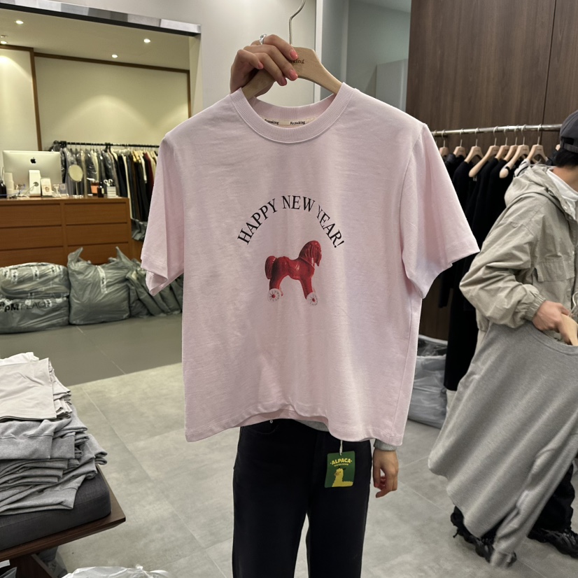 URBANSTORY/REMAKING東大門㊣代購女士新款真品25秋冬人氣T恤Remaking/URBANSTORYT恤圖色2