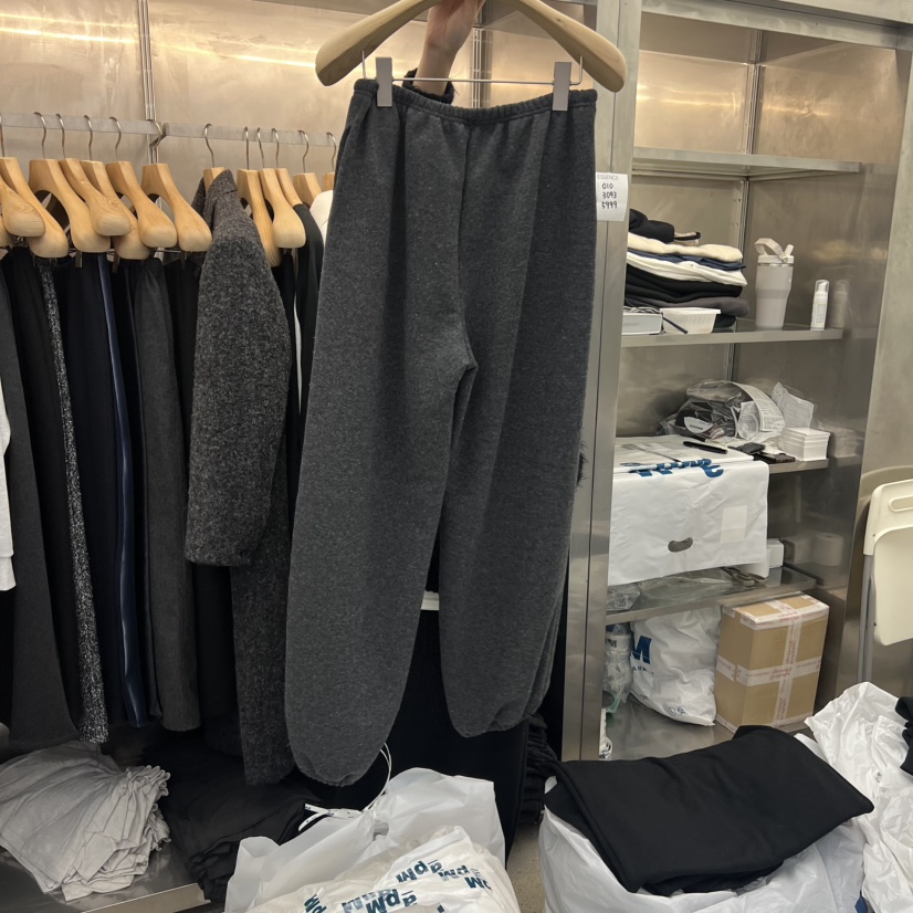 ESSENCE東大門㊣直郵女裝新款人氣熱賣推薦25秋冬休閑褲條紋ESSENCE休閑褲