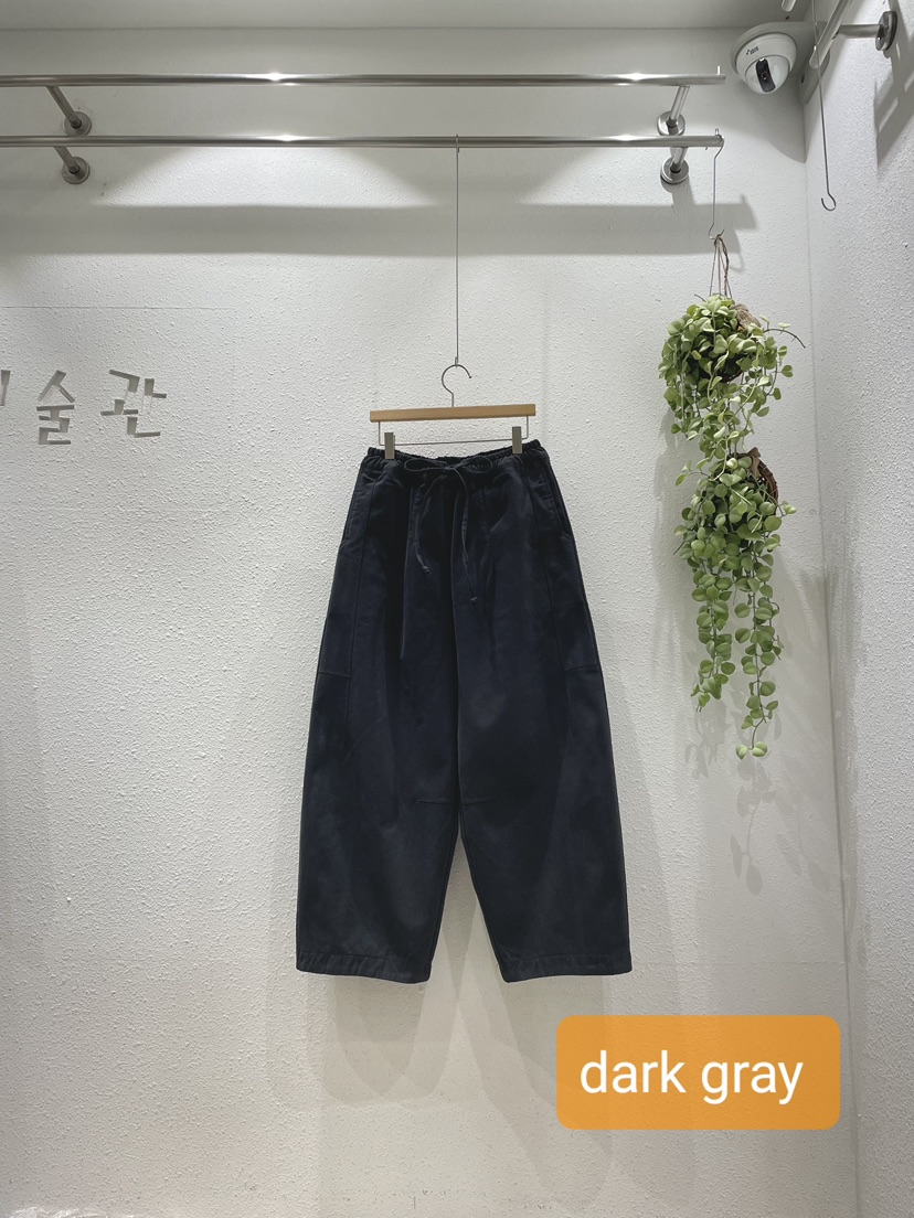 GALLERY-A韓國代購㊣女裝新品時尚人氣真品休閑休閑褲雙排扣GALLERY休閑褲圖色2深灰色